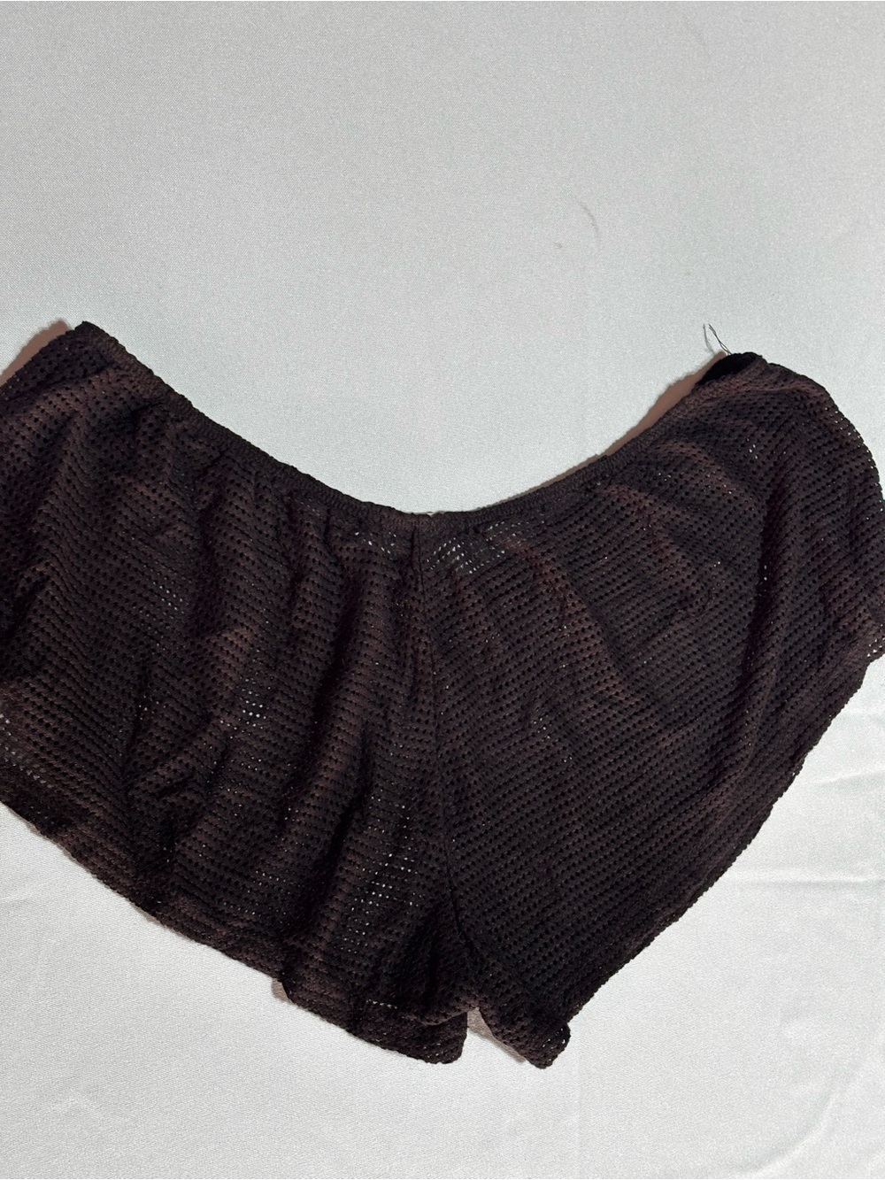 Lauren Moshi Black Mesh Shorts